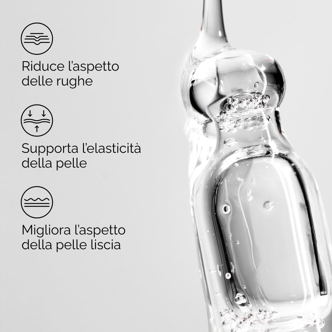 The Ordinary Multi-Peptide + HA Serum, Siero Multi-Peptide e Acido Ialuronico, Formula anti-età per rughe perioculari, antirughe per rughe perioculari elasticità e tonicità, 30ml