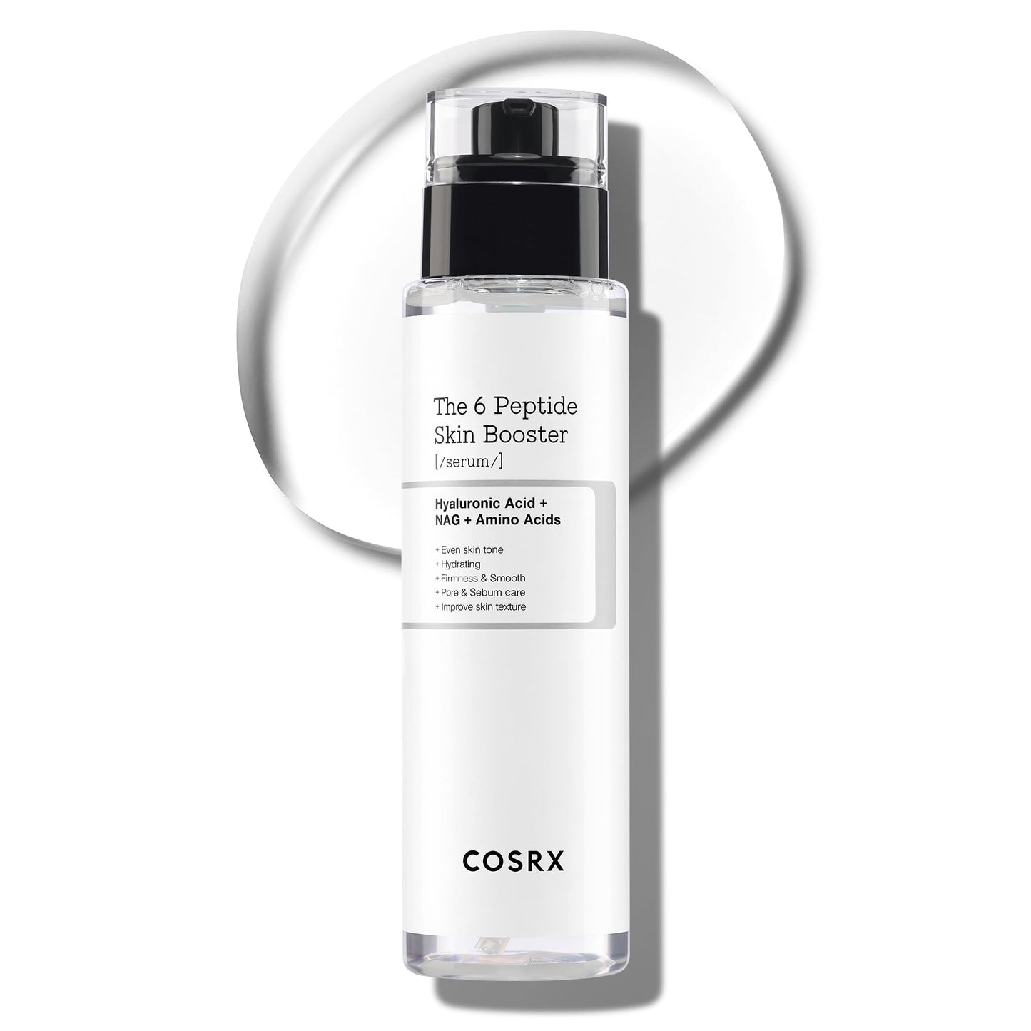 COSRX 6 peptidi collagene siero viso e tonico per il rinnovamento della pelle e rassodante con niacinamide e acido ialuronico, migliora l'elasticità della pelle, booster lenitivo, coreano Skincare 150